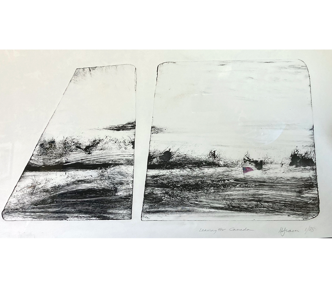 "Leaving for Canada" - Marilyn Frasca